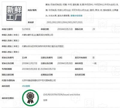 十年磨一剑未成，商标申请之痛 蒙牛的十六年商标路